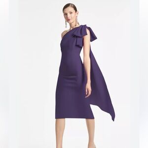 NWT Sachin + Babi Amethyst Miranda One Shoulder Cocktail Dress